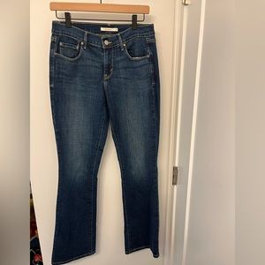 Women’s Levis size 4 Style 515 bootcut jeans, dark wash